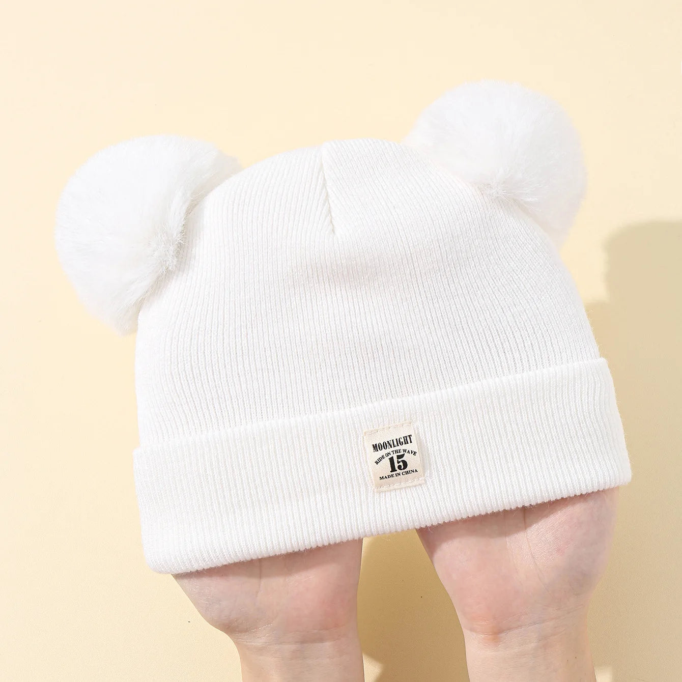 Newborn Baby Knitted Bonnet (Wool) 