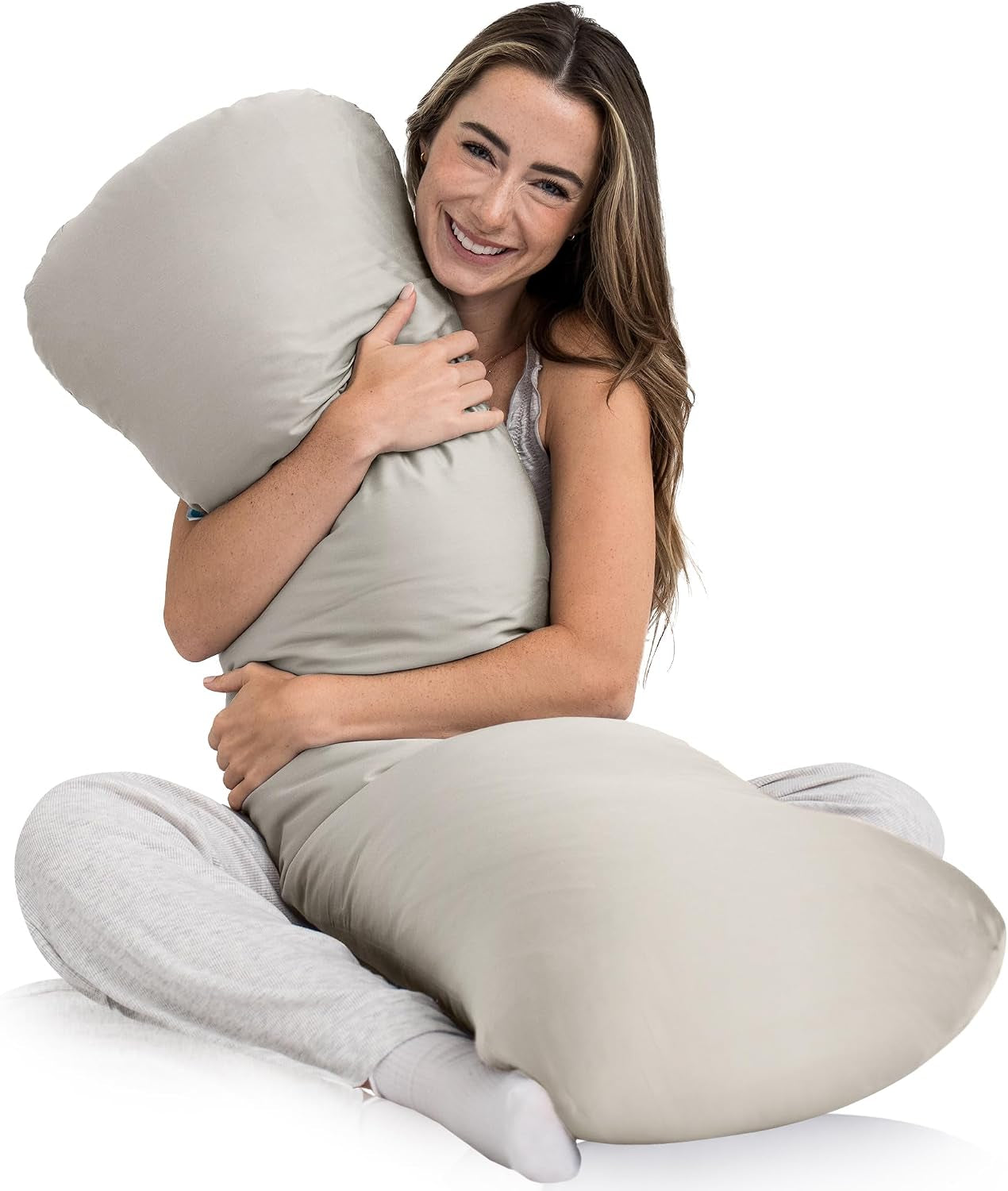 Weighted Body Pillow Deeper Sleep (48" X 14")
