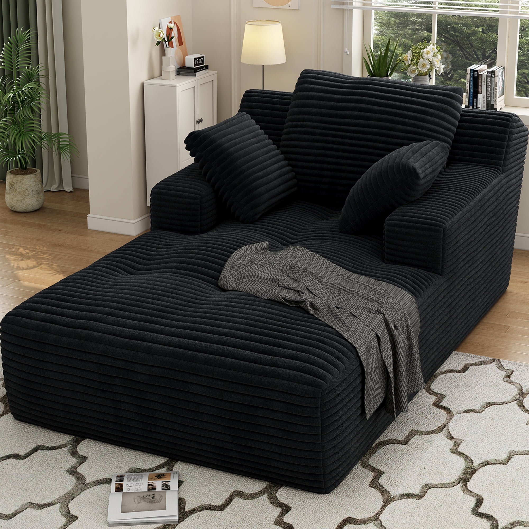 67'' Oversized Chaise Lounge Chair 