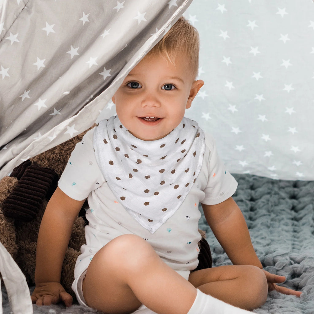 Muslin Swaddle Blankets 6-Pack - Ultra-Soft Rainbow Receiving Wraps for Newborns, Perfect for Boys and Girls, 27" x 27"