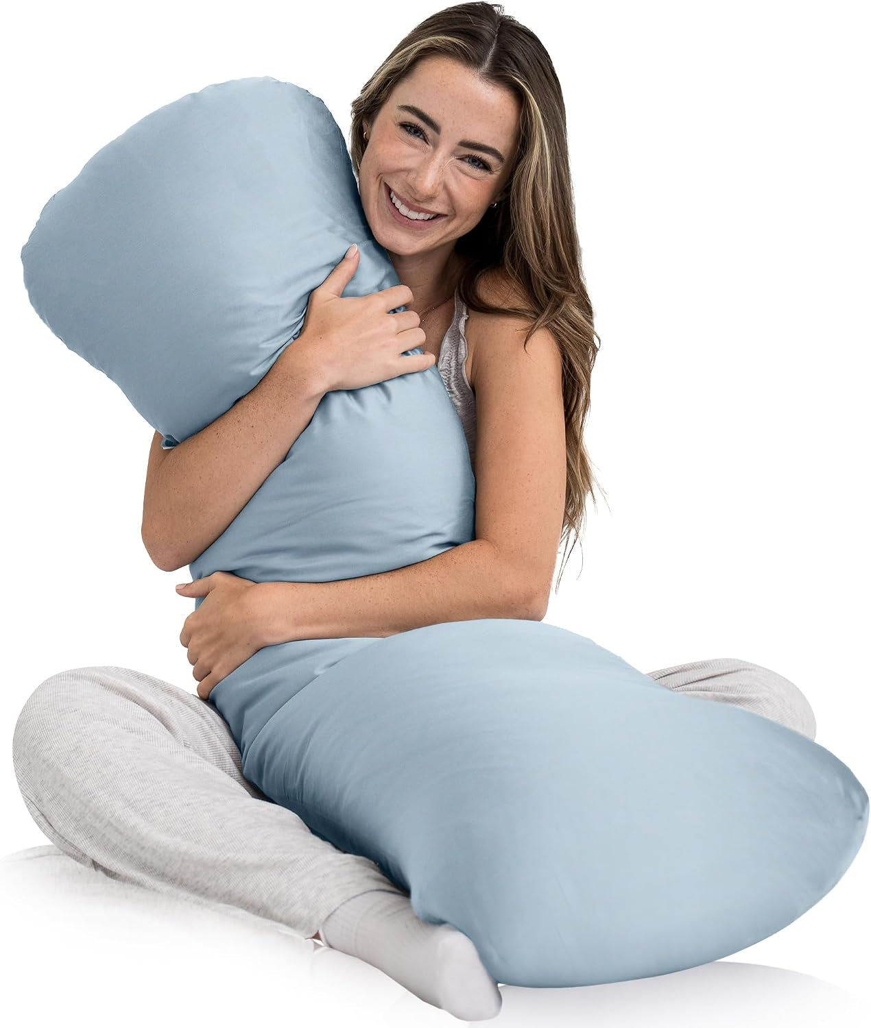 Weighted Body Pillow Deeper Sleep (48" X 14")