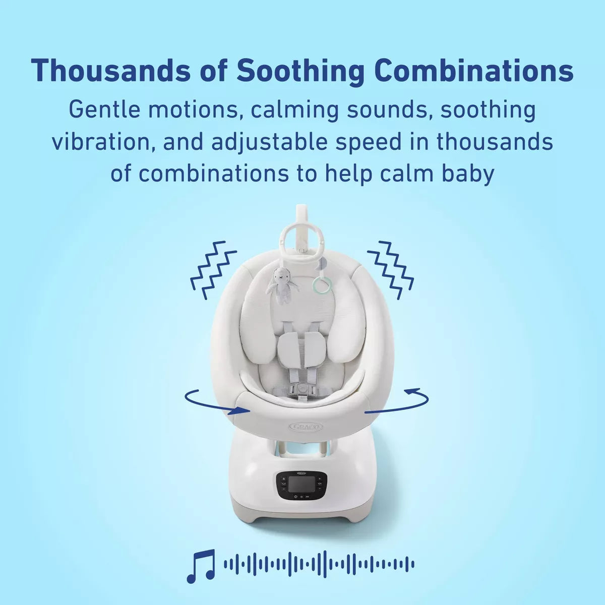 Smart Sense Soothing Baby Swing 