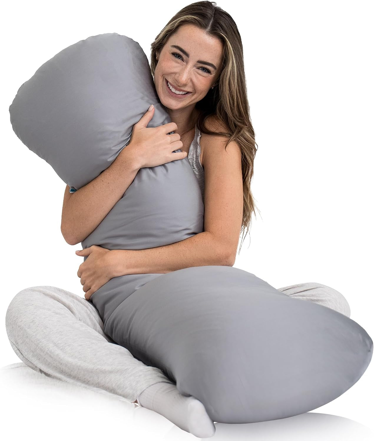 Weighted Body Pillow Deeper Sleep (48" X 14")
