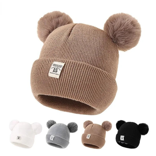 Newborn Baby Knitted Bonnet (Wool) 