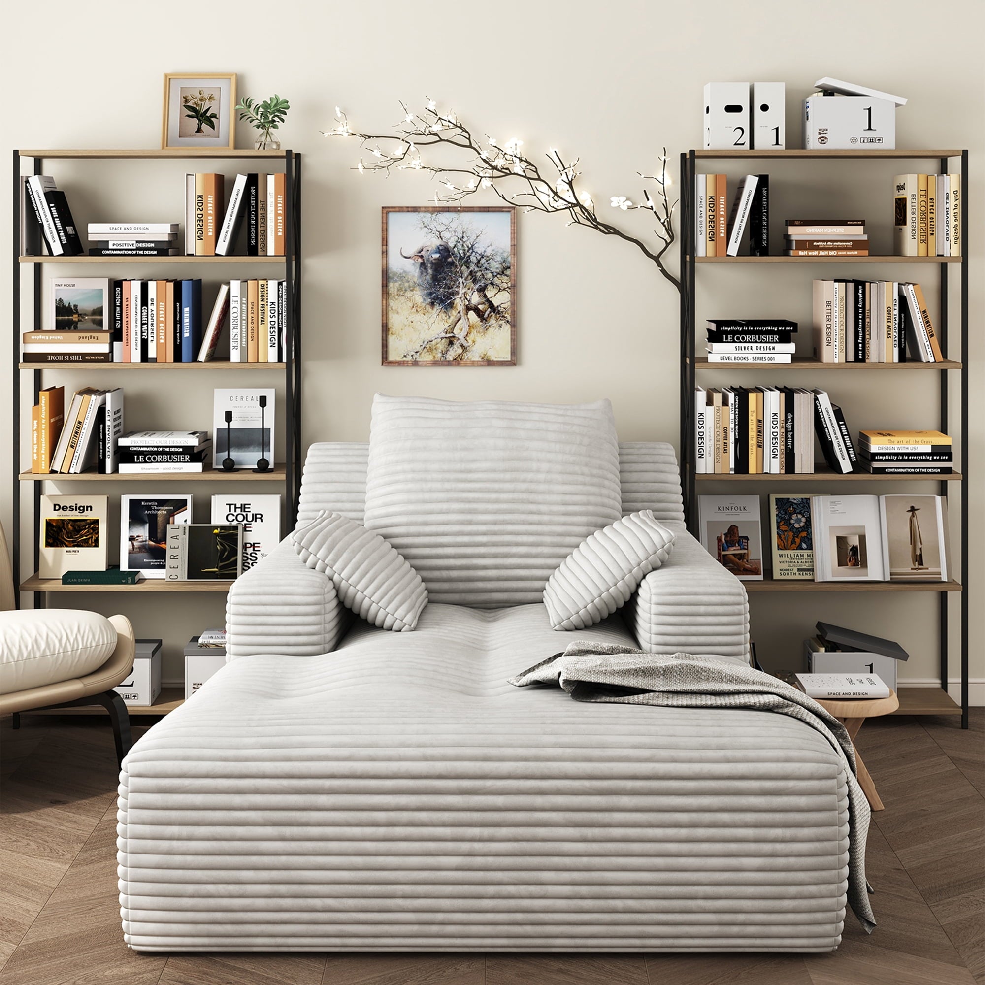 67'' Oversized Chaise Lounge Chair 
