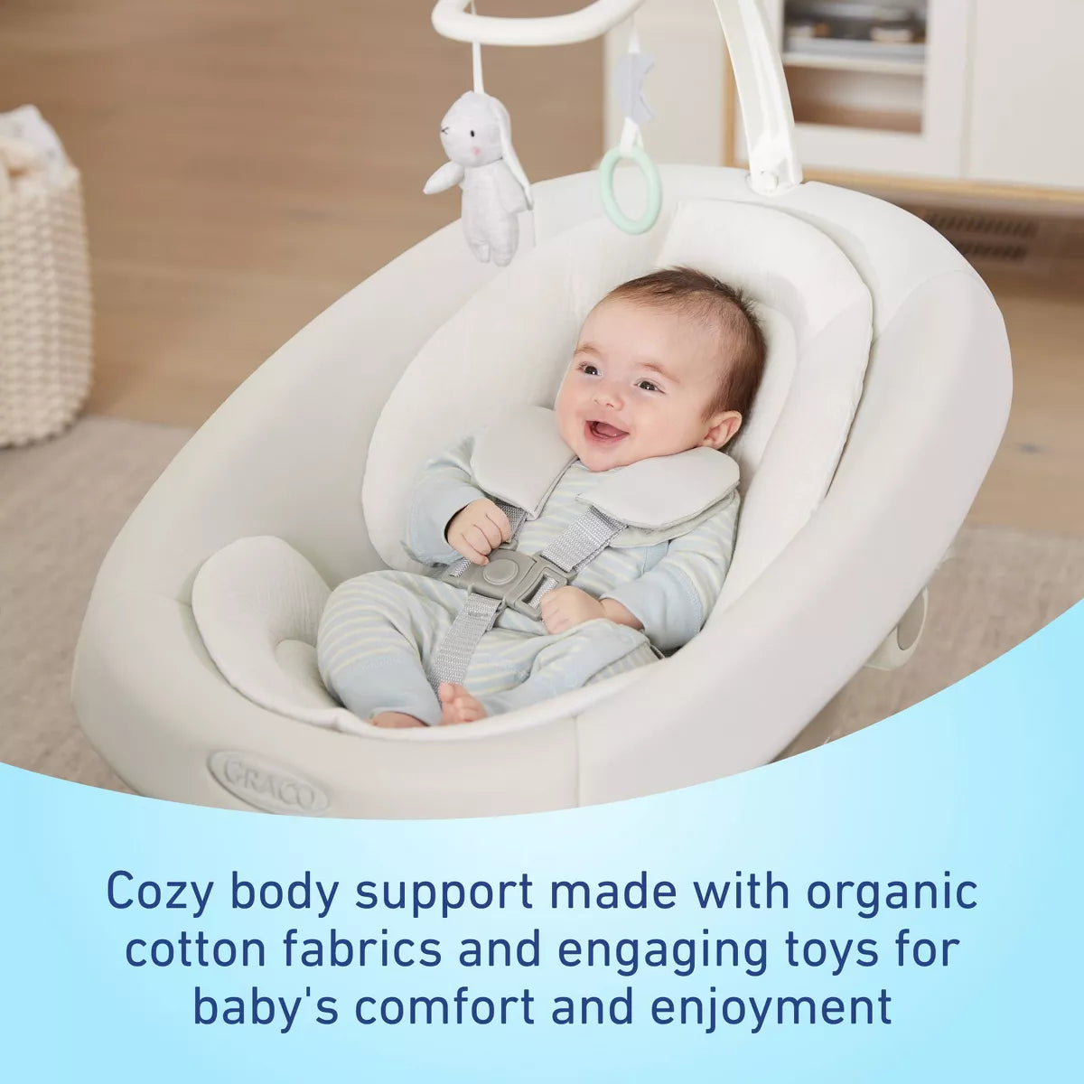 Smart Sense Soothing Baby Swing 